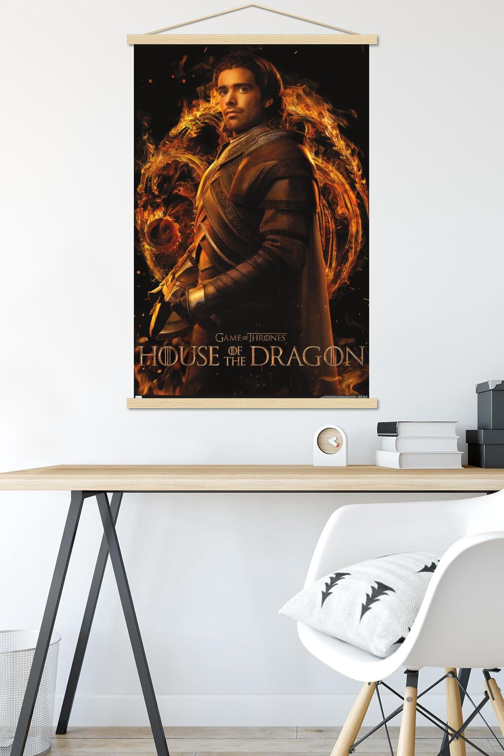 House of the Dragon - Criston One Sheet Wall Poster with Magnetic Frame, 22.375" x 34"