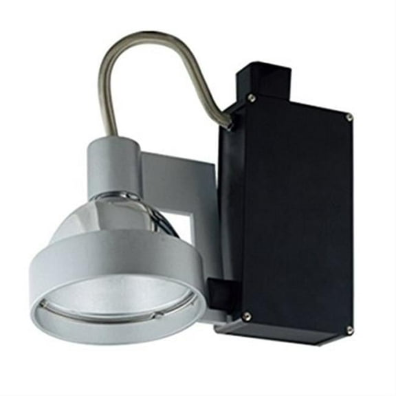 Jesco Lighting HMH701T4NF70S 70W Metal Halide Track Light Fixture, Silver