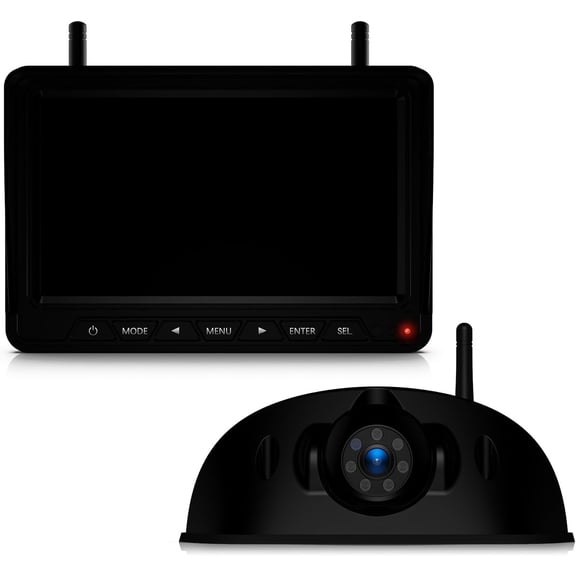 eRapta Wireless Backup Camera for Car or Truck Back Up Camera Reversing Rear Front View Parking Camera Strong Signal and 1080P HD