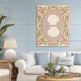thumbnail image 3 of Stupell Industries Farmhouse Vintage Shells on Gingham Canvas Art, 36 x 48, by Vero Illustrates, 3 of 8