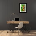 thumbnail image 3 of Engelbrecht, Lisa S. 13x18 Black Ornate Wood Framed with Double Matting Museum Art Print Titled - Heliconia, 3 of 4