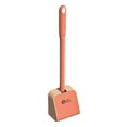 thumbnail image 2 of Golf Toilet Brush Set - 360° Cleaning with Automatic Opening Lid, Waterproof Non-Slip Base, Quick-Drying Bristles - White/Yellow/Orange - 15.74" Handle, 2 of 7