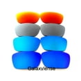thumbnail image 1 of Galaxy Replacement Lenses for Oakley Fuel Cell Red, Silver, Ice Blue & Blue, 1 of 6