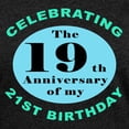 thumbnail image 3 of CafePress - 40Th Birthday Humor T Shirt - Womens Football Shirt, 3 of 4