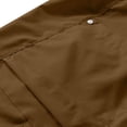 thumbnail image 6 of EOYWHK Running Shorts Men with Pockets Elastic Waist Drawstring Jogging Shorts Men Soft Lightweight Breathable for Casual Lounge Home Active Coffee, Size XL, 6 of 9