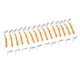 thumbnail image 4 of 25Pcs L Shape Push Pull Interdental Brush Oral Care Teeth Whitening Dental Tooth Pick Tooth Orthodontic Cleaning Brush Orange, 4 of 5