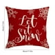 thumbnail image 3 of Herunwer Happy Winter Throw Pillow Covers Merry Cotton Pillowcase Personalized Cushion Cover Room Bedroom Sofa Decoration, 3 of 6