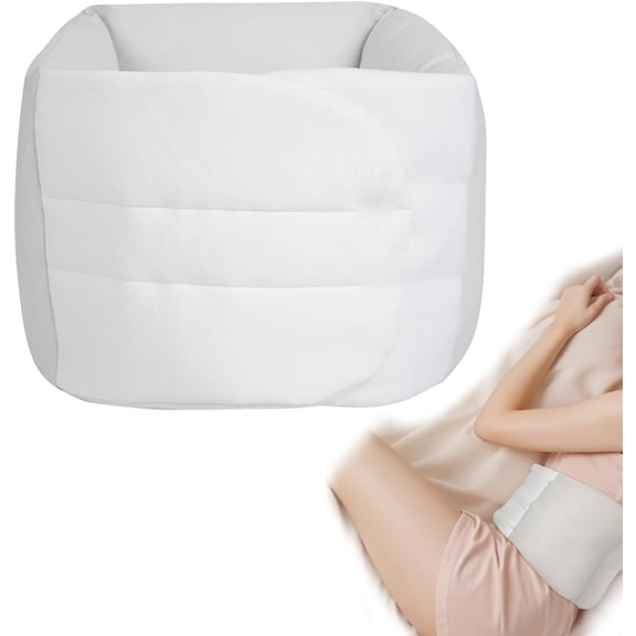 Lumbar Support,Lumbar Support Pillow for Sleeping,Wrap Around Lumbar Pillow -Sleepin Adjustable Back Support for Sleeping, Driving and Office Use