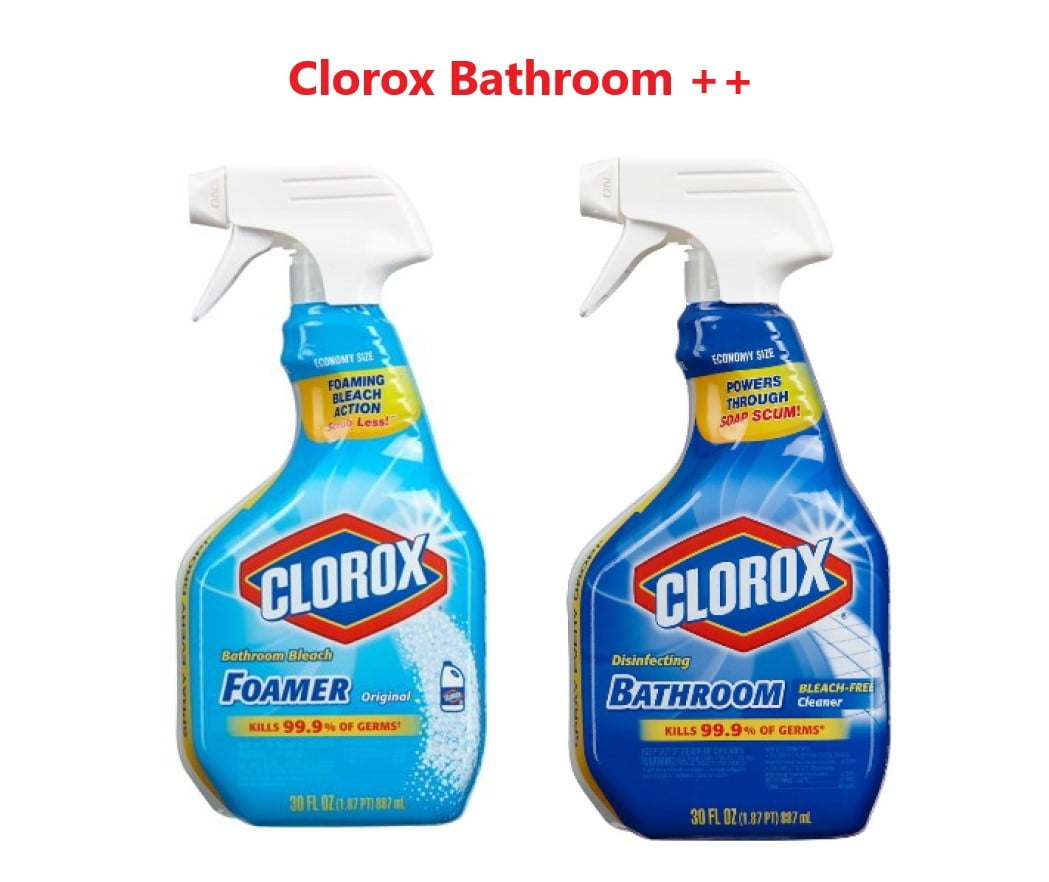 Clorox Bathroom + + Clorox Bathroom Foamer with Bleach, Spray Bottle