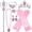 Pink, variant on Halloween Princess Dress Costume, Halloween Fancy Dress Party Cosplay Costumes for Teens One Size