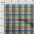 thumbnail image 1 of oneOone Organic Cotton Poplin Twill Fabric Madras Check Decor Fabric Printed BTY 42 Inch Wide, 1 of 3