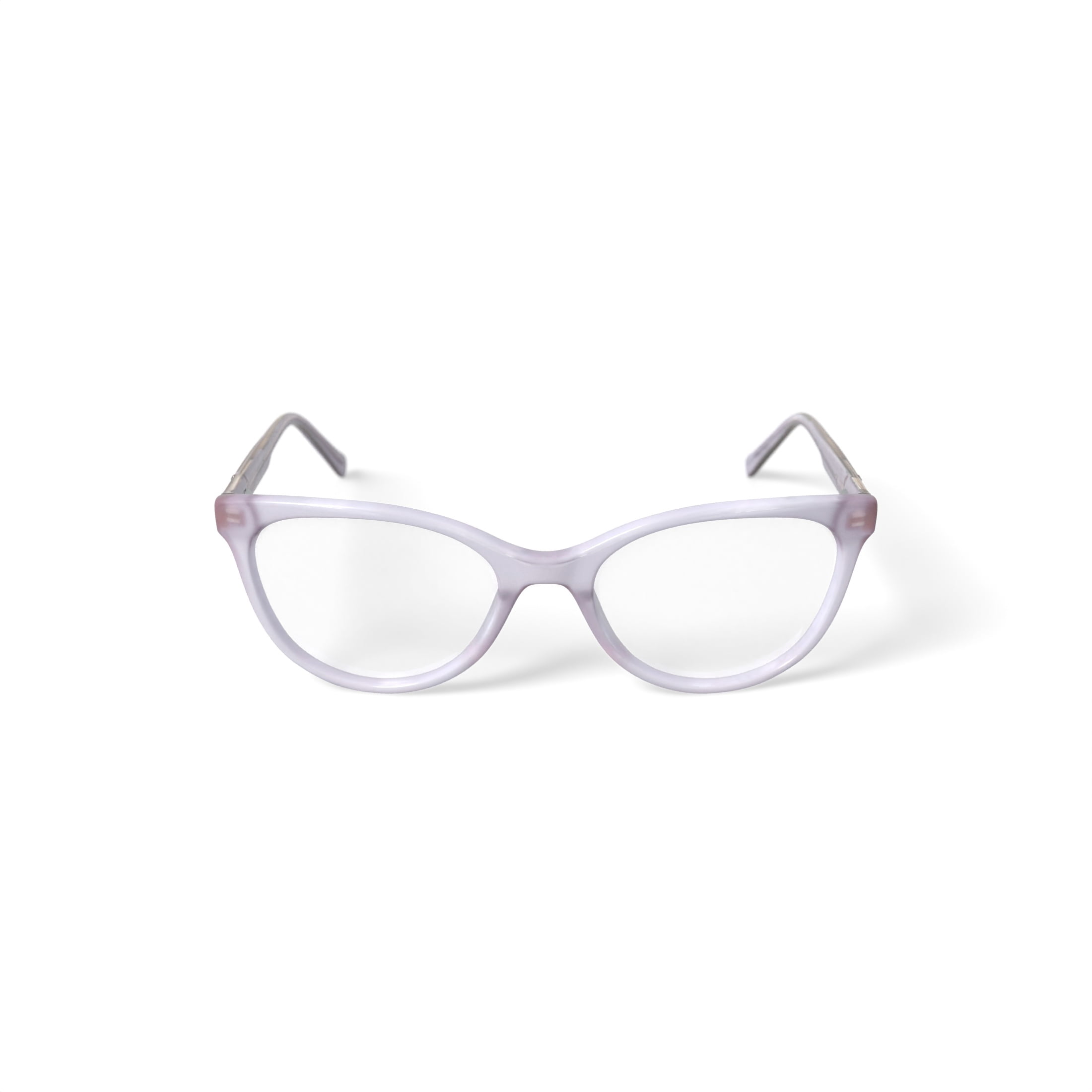 Baby Phat Women's BV291 Cat Eye Prescription Eyeglasses with Case, Crystal Blush