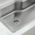 thumbnail image 2 of Design House Stainless Steel Kitchen Sink with Faucet/Drying/Rack Strainer, 2 of 5
