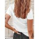 thumbnail image 2 of Camiseta De Mujer De Verano Ligera Básica Para Mochilero, Camping, Caminar1 Piece, 200g St. Patrick's Day Print Crew Neck T-Shirt - Fashionable Graphic Print T-Shirt For WomeCamisetas de verano para, 2 of 6