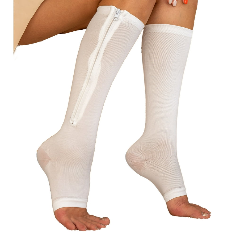 Thigh High Compression Stockings With Zipper ~ Product Story