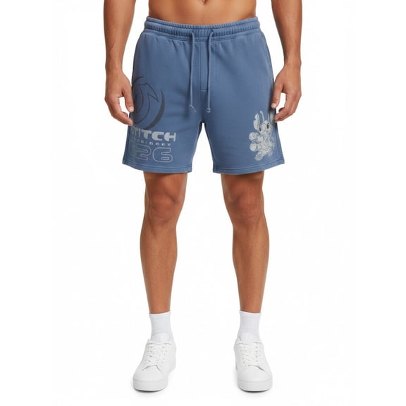 Disney's Stitch Men's & Big Men's Jogger Shorts, Sizes XS-3XL