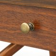 thumbnail image 4 of TMS Vera Mid-Century Modern 2-Drawer Desk, Walnut Finish, 4 of 5
