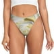 thumbnail image 1 of Balery White Rose Tangas de Algodón para Mujer con Estampado – Ropa Interior Sexy, Transpirable, G-string-Large, 1 of 1