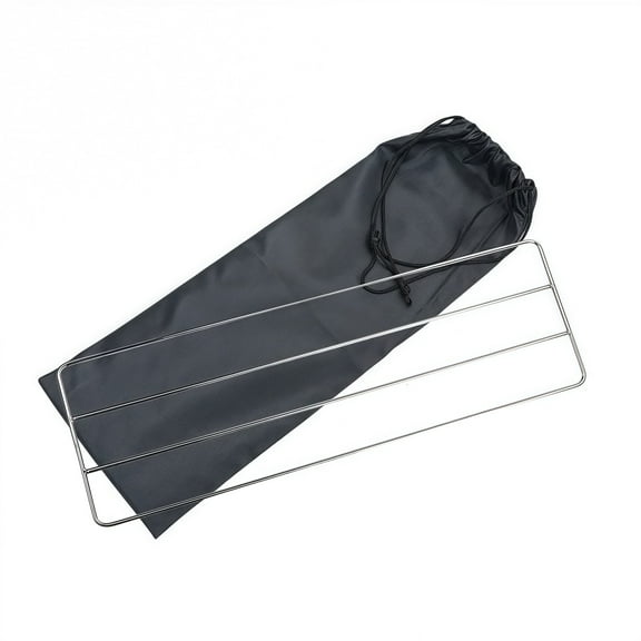AFQH Stainless Steel BBQ Grate Mesh Barbecue Grill Cooking Net Replacement 38x12cm