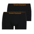 thumbnail image 1 of Bruno Banani Calzoncillos para Hombre, Paquete de 2 - Quick Access, pantalones, lisos, algodón Negro S (Small), 1 of 6
