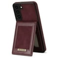 thumbnail image 5 of SaniMore for Samsung Galaxy S23 6.1" Magnetic Wallet Case with [RFID Blocking], Premium PU Leather Case with Card Slot & Kickstand Shockproof Protective Case for Samsung S23, Winered, 5 of 9