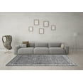 thumbnail image 3 of Ahgly Company Indoor Square Oriental Gray Industrial Area Rugs, 5' Square, 3 of 4