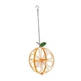 thumbnail image 4 of Comedero para frutas de color naranja, comedero para pájaros colgante de metal, comedero para pájaros oropéndola para alondras, disfrute de los, 4 of 8
