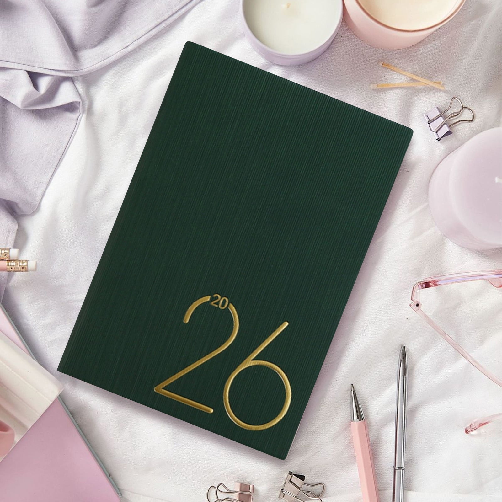 2026 Planner: A Monthly, Weekly & Daily Planner Notebook | 8.5" x 5.8" | Hardcover To-Do List Organizer, Planning Your Success, Start Anytime, Achieve Productivity Goals