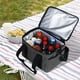 thumbnail image 4 of Bolsa grande de tela Oxford con aislamiento para alimentos, bolsa térmica para transporte de frío y calor, bolso de mano para exteriores, senderismo, Gris Baoblaze Bolsas Térmicas Geniales, 4 of 7