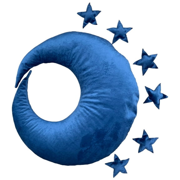 Baby Posing Moon Pillow Stars Set Newborn Photography Props Infants Photo Shooting Accessories