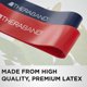 thumbnail image 5 of Set de bandas elásticas en loop THERABAND de 8" con 4 niveles, 5 of 9