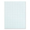 Cross Section Pads, 10 sq/in Quadrille Rule, 8.5 x 11, White, 50 Sheets