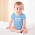 thumbnail image 2 of Aunties New Man - Baby Clothes - Funny Newborn Bodysuit Outfits for Boys Sky Blue-style 9months, 2 of 7