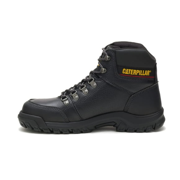 Cat Footwear Men's Outline Steel Toe Work Boot Black 11