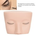 thumbnail image 4 of Lash Mannequin Head,  3 Layer Lashes, Soft Touch Silicone Eyelash Practice Head Wide Use for Training Display Makeup False Lashes for False Face Cosmetology Make Up Tool, 4 of 7
