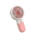 thumbnail image 3 of DEELLEEO Cute Fruit Mobile Phone Stand Strawberry Pineapple Avocado Handheld Small Fan Portable USB Charging Fan, 3 of 5
