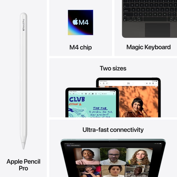 13-inch iPad Air Wi-Fi 128GB - Purple (M4) - Walmart.ca