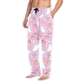 thumbnail image 2 of FORMRS Mens Pajama Pants with Pockets Sleepwear Lounge Bottoms Sizes S-2XL, Purple Halloween, 2 of 7