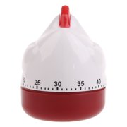 Cute Hen Shape Kitchen Cooking Timer Mechanical Countdown Clock Alarm Reminder f