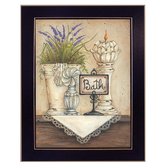 Trendy Decor 4 U Printed Framed Art Prints, 1" x 10"