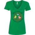 thumbnail image 3 of Inktastic We All Do Better when We All Do Better Women's V-Neck T-Shirt, 3 of 5