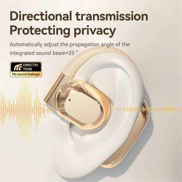 Nuevos Auriculares M62 AI Translator con Bluetooth, Traductores de Voz Instantáneos Bidireccionales, Auriculares con Gancho para la Oreja