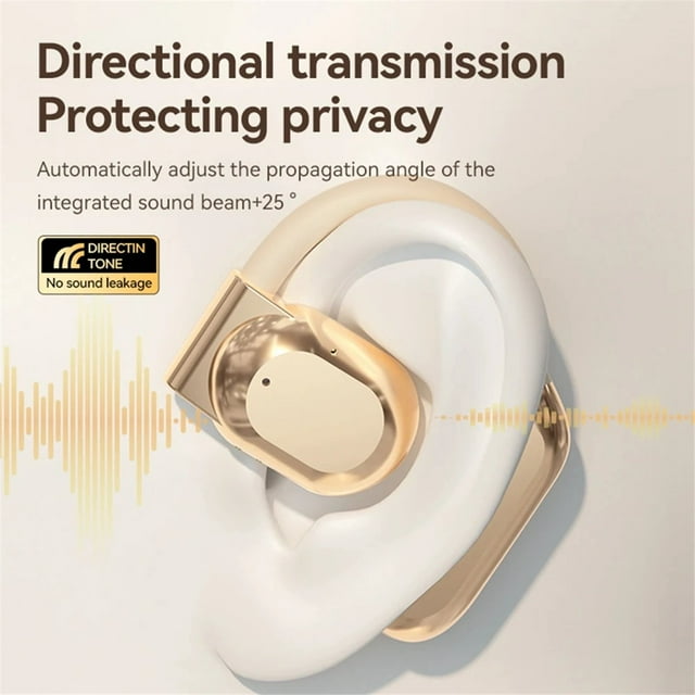 Nuevos Auriculares M62 AI Translator con Bluetooth, Traductores de Voz Instantáneos Bidireccionales, Auriculares con Gancho para la Oreja B