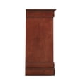 thumbnail image 4 of Contemporary Home Living 6-Drawer Wooden Bedroom Dresser - 57" - Brown, 4 of 4