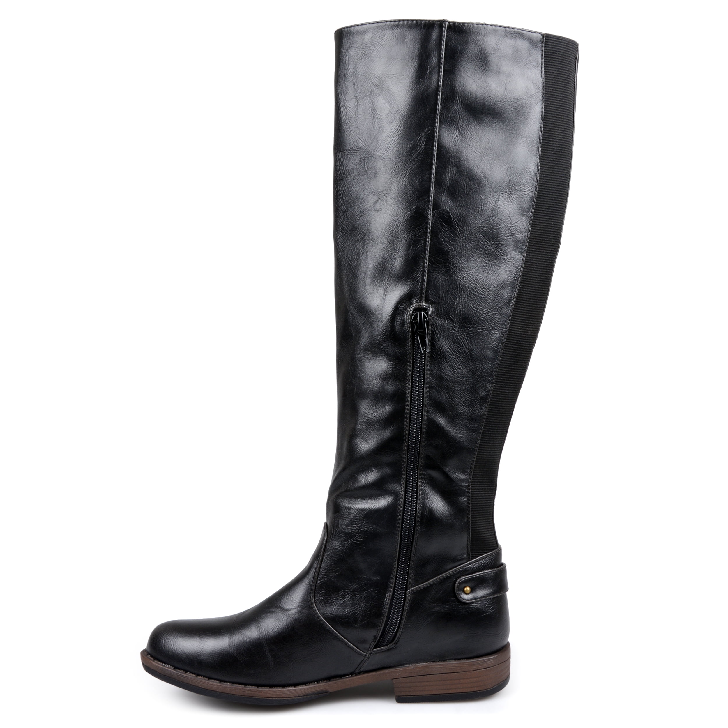 stretch boots wide calf