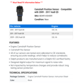 thumbnail image 2 of Camshaft Position Sensor - Compatible with 2009 - 2017 Audi Q5 2010 2011 2012 2013 2014 2015 2016, 2 of 2
