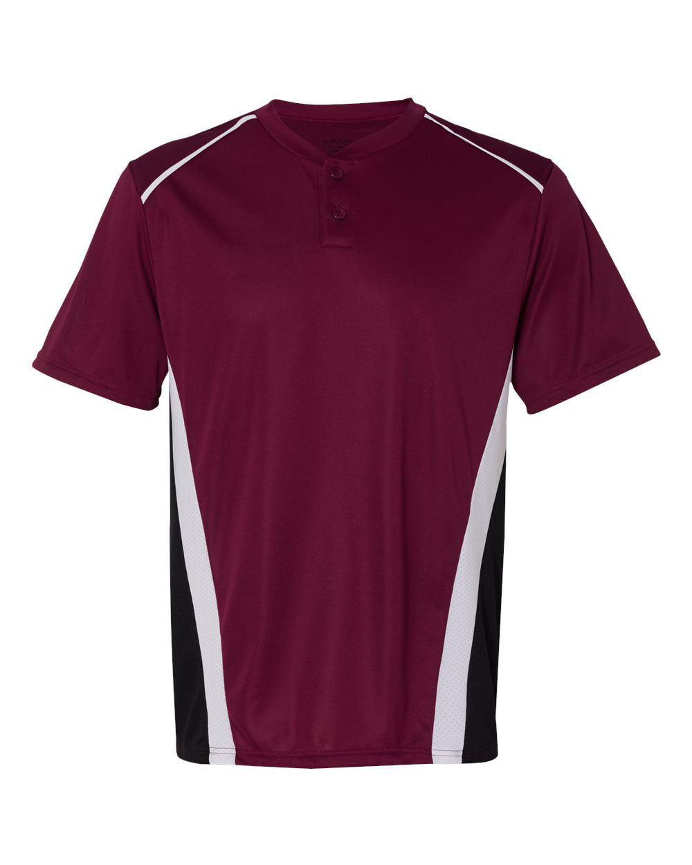 Augusta Sportswear Men's Short Sleeve Polyester Full Button Jersey T-Shirt 1650 