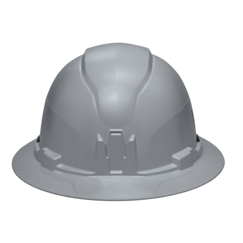 Klein Tools Full Brim Style Non-Vented Hard Hat Gray