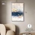 thumbnail image 5 of Ocean's Gold Hues I Canvas Coastal Abstracts by Art Remedy, Silver Frame, 24 x 36, 5 of 7