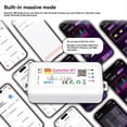 thumbnail image 2 of Tuya RGB LED Strip Light Controller DC5V-24V WiFi Music Controller Ambient Light Controller WiFi Smart App Control, 2 of 7